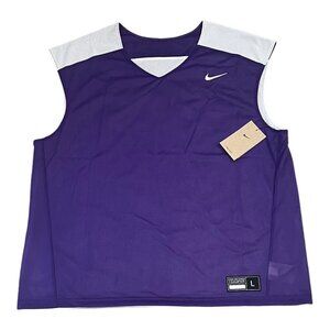 Nike Reversible Pinnie Lacrosse Jersey Men's Tank Purple Sizes M L XL